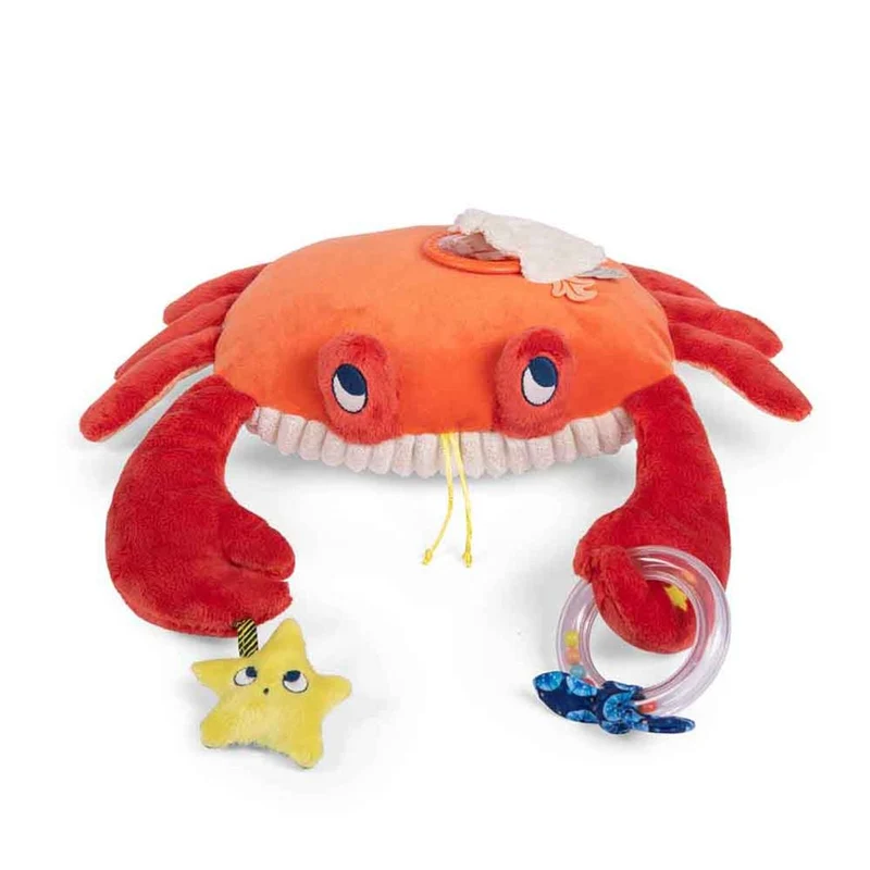 Moulin Roty aktivitetsleksak, krabba - 34 cm
