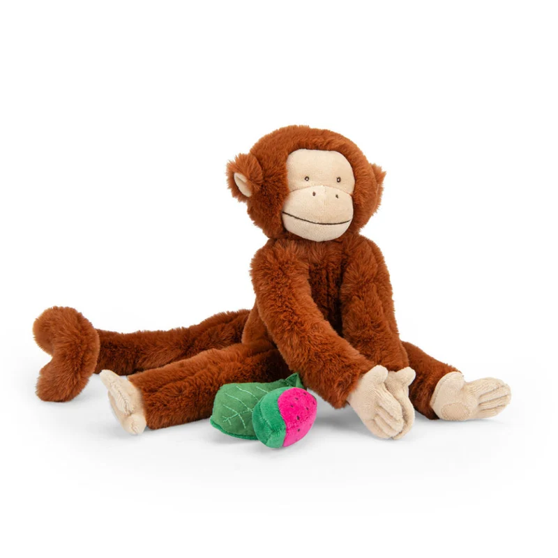 Moulin Roty aktivitetsleksak, Apan Mochica 38 cm - La forêt Mawa