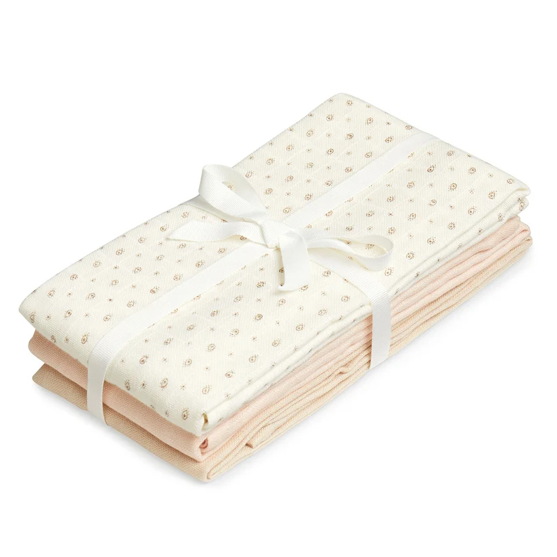 Cam Cam muslinblöjor, 3-pack – GOTS Mix – Rowan