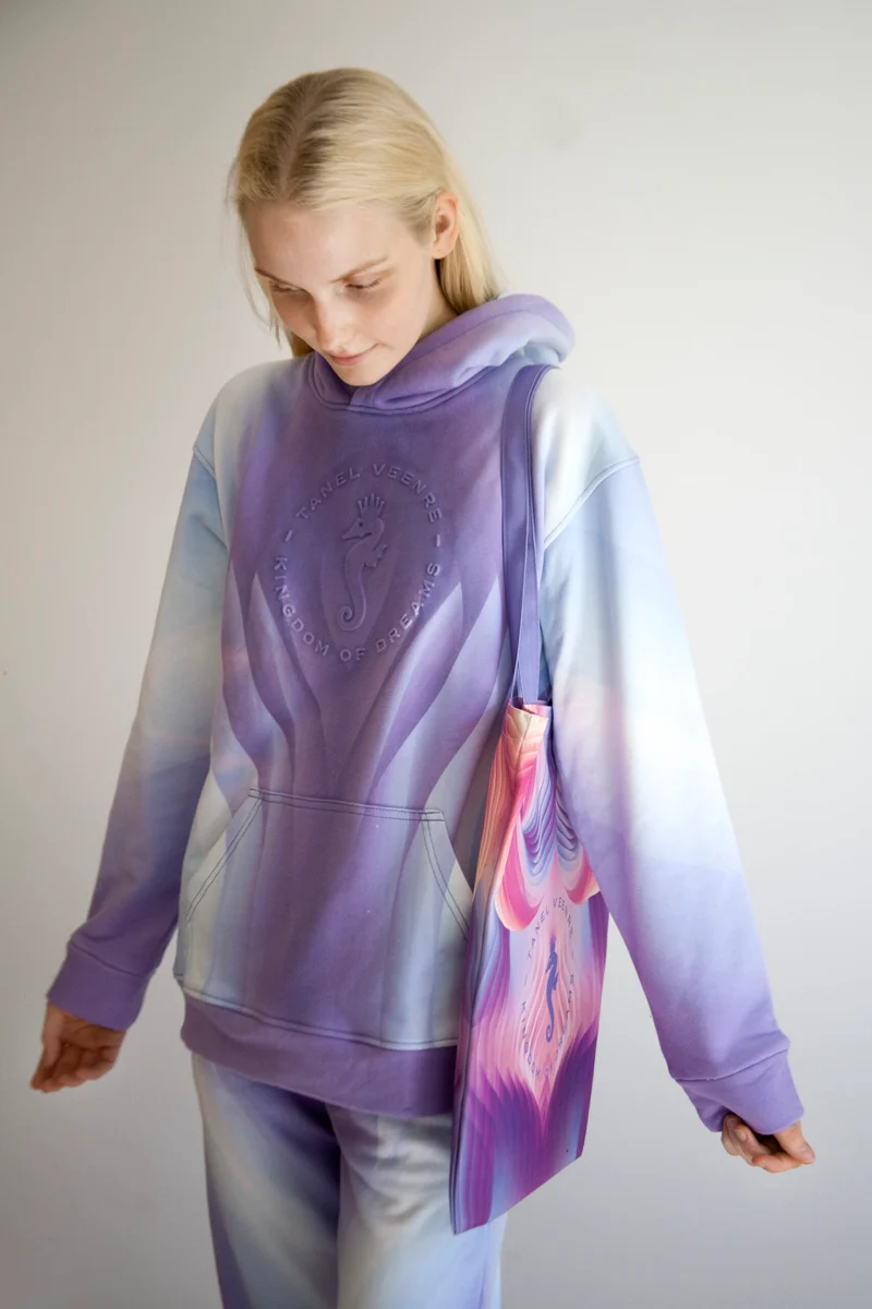 Mirage Shopper – Bevingade Sjöhästen, Lila Pastell