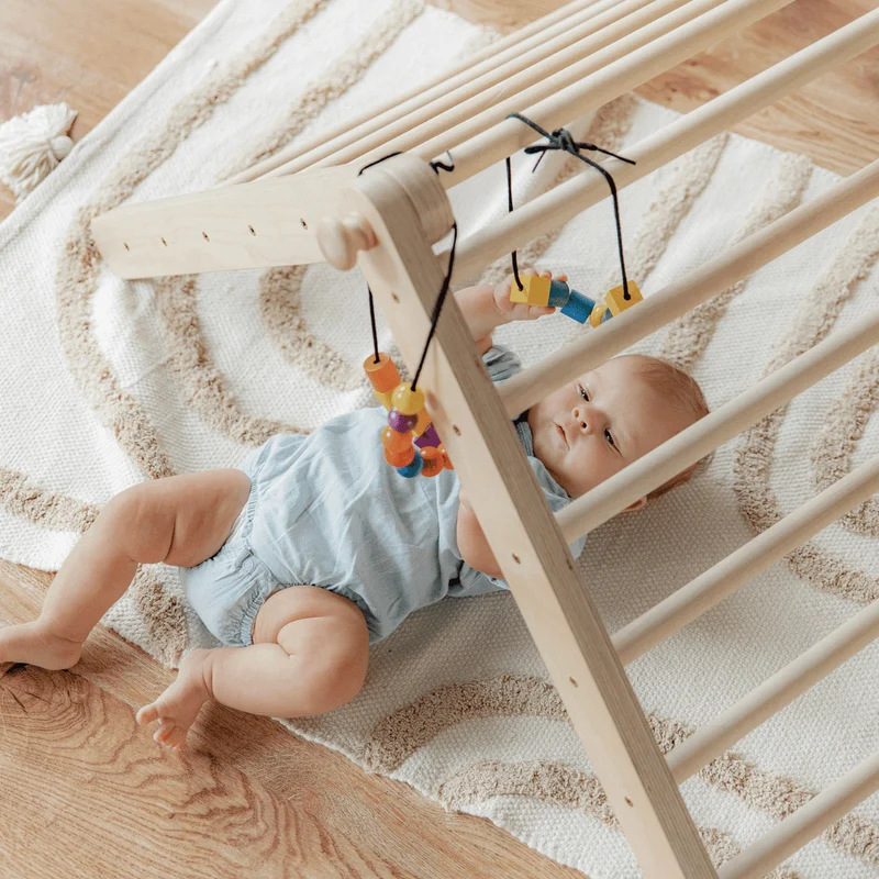 SIPITRI® 2-i-1 klättertriangel med ramp