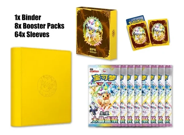 Pokemon Terastal Gathering Gift Box Set Jolteon (Kinesisk)