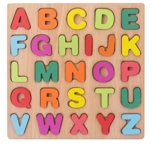 Montessori Pussel ABC Alfabet för Småbarn