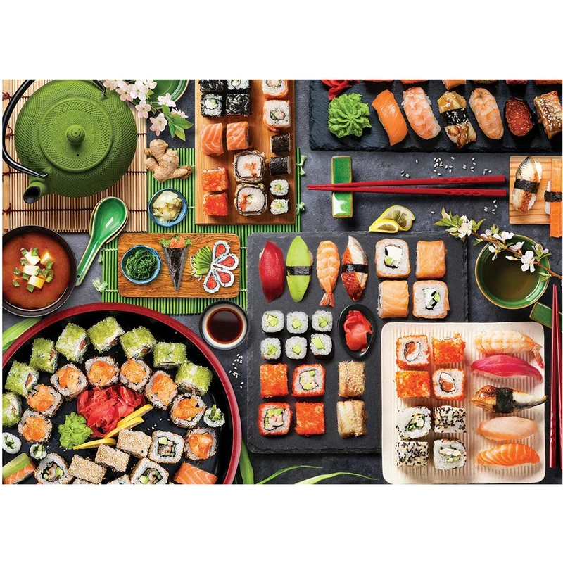 Ett sushibord
