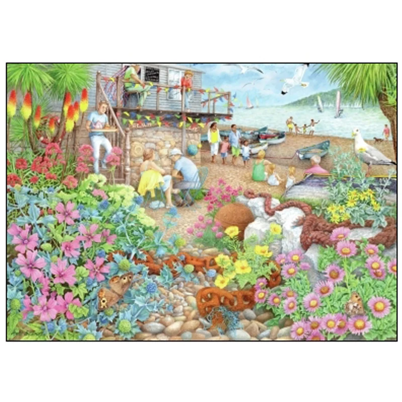 Beach garden café