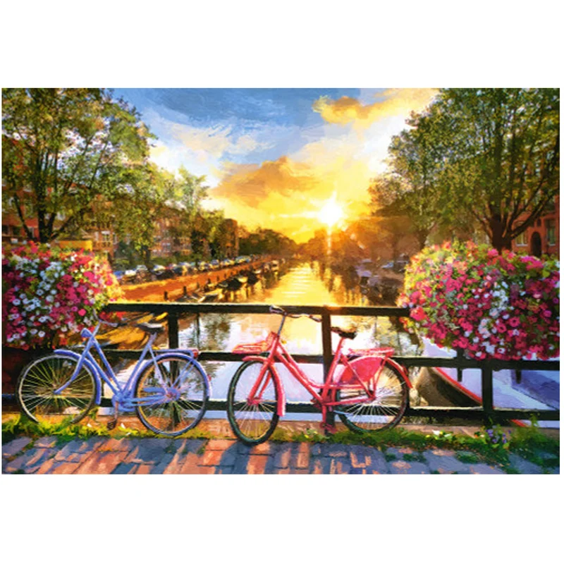Cyklar i Amsterdam