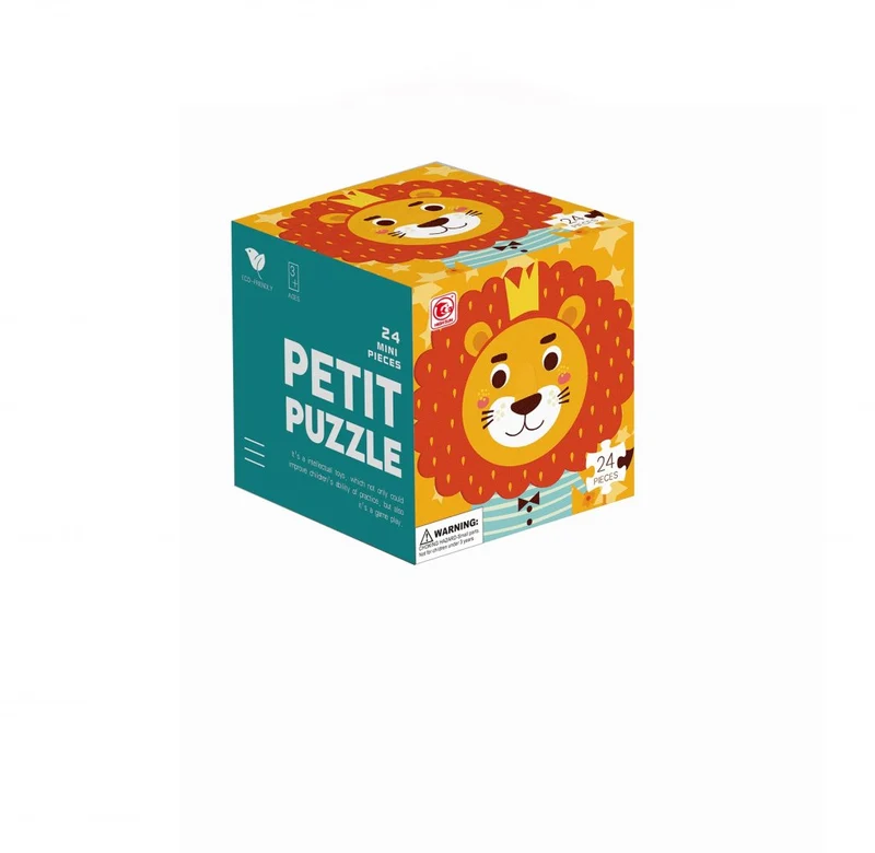 Pussel i papper - Lejon - 24 bitar