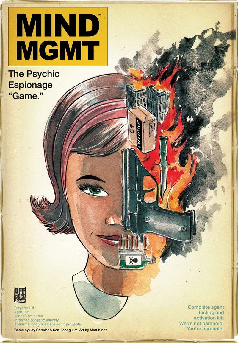 Mind MGMT: The Psychic Espionage “Game.”
