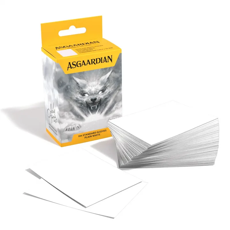 Asgaardian Sleeve Plain White Standard