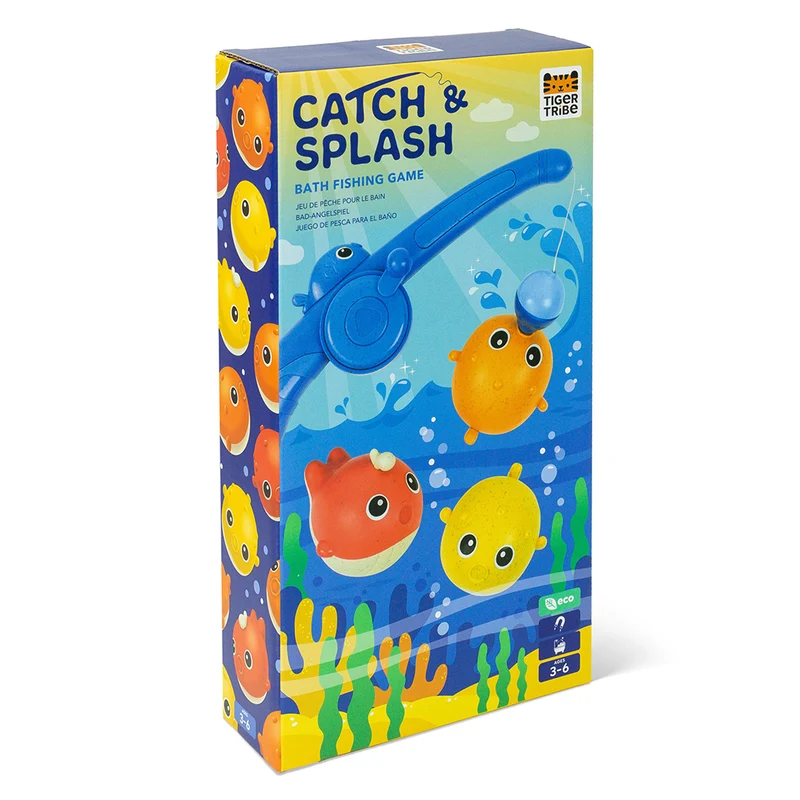 Tiger Tribe badleksaker, Catch & Splash - Fånga fisk