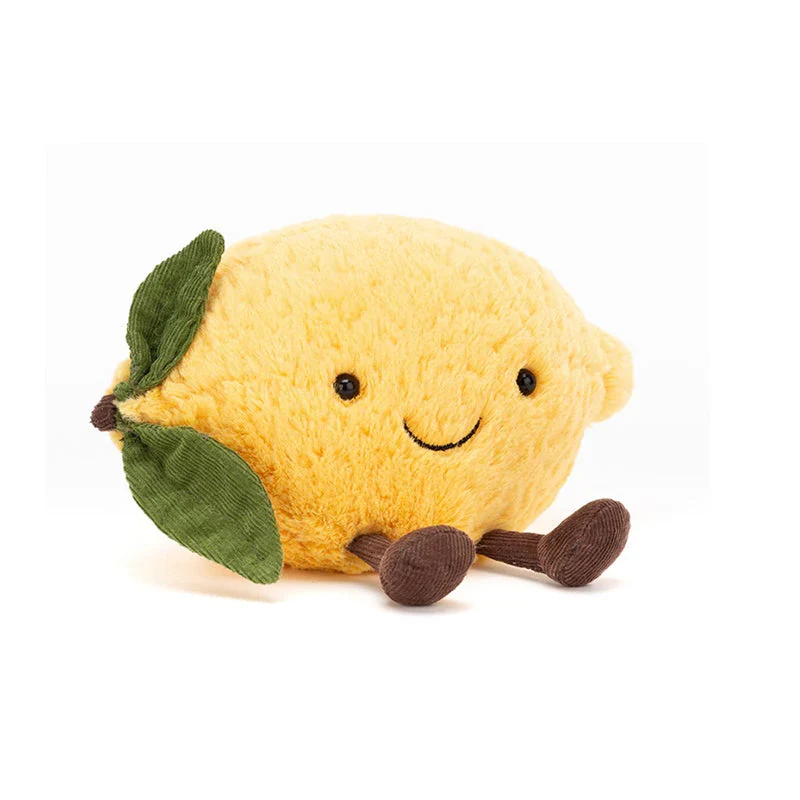 Jellycat gosedjur, Amuseable citron - 18 cm