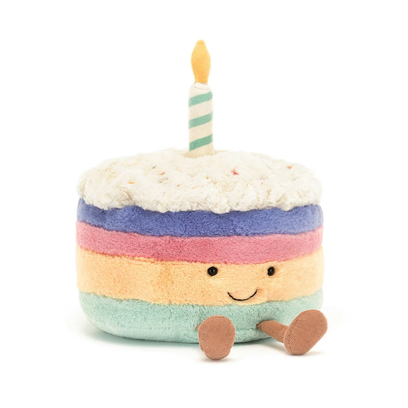 Jellycat plyschdjur, Amuseables regnbåge födelsedagspresent