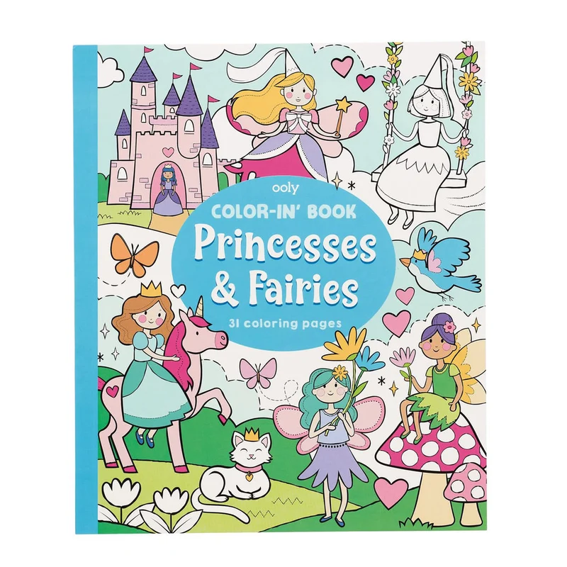 Ooly Målarbok, Prinsessor och Féer
