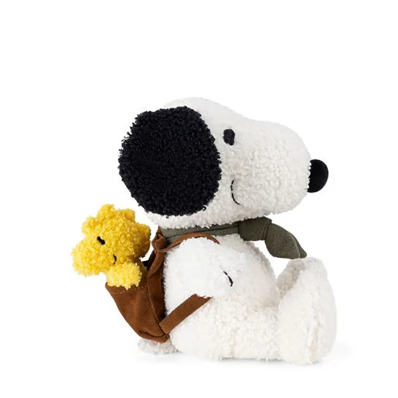 Snoopy nallebjörn med Woodstock i ryggsäck, 20 cm