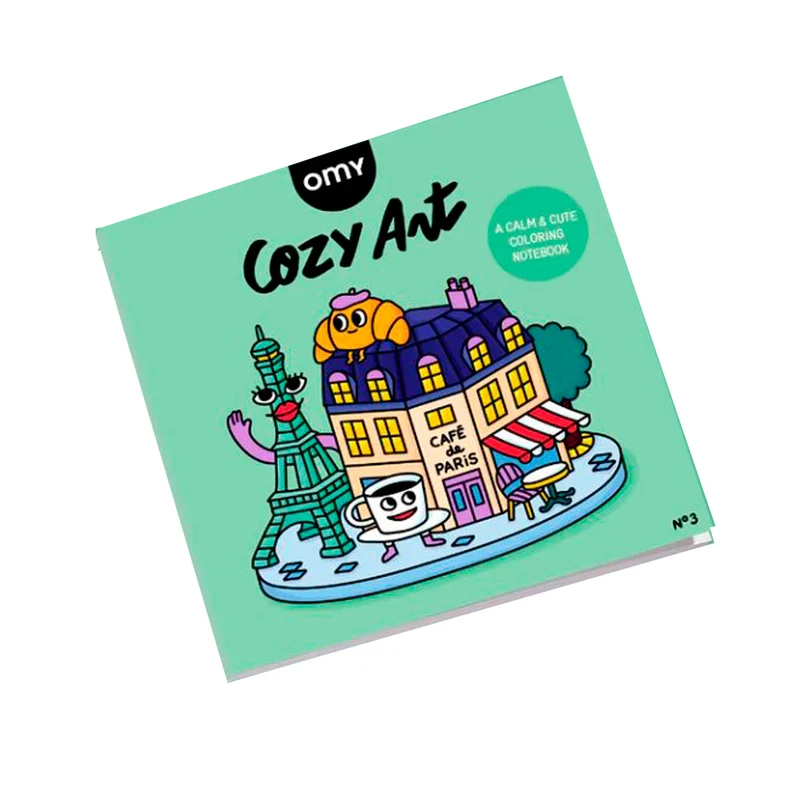 Omy målarbok, Cozy Art - Paris