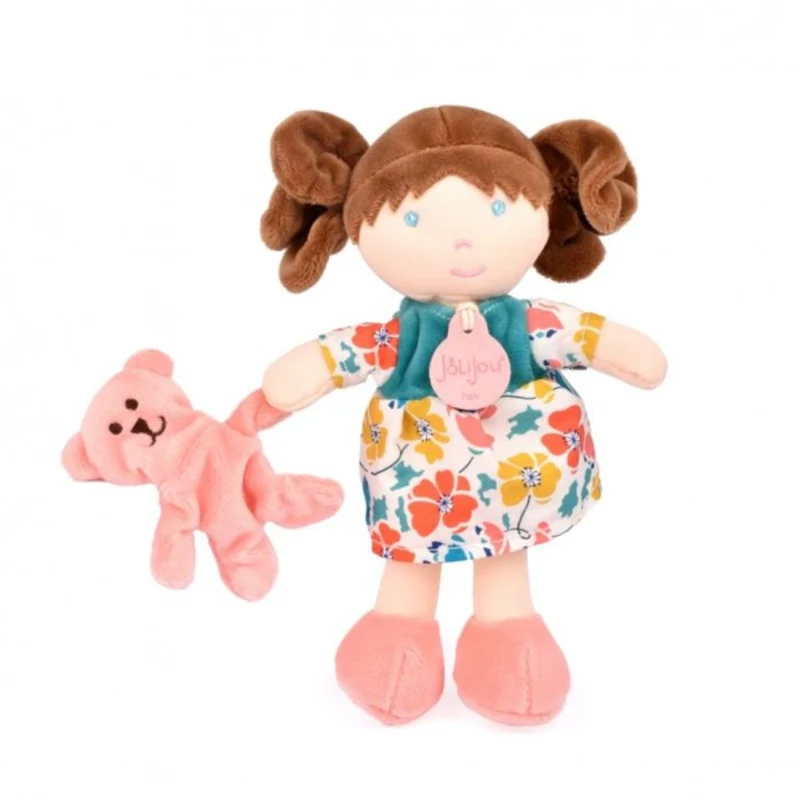 Doudou et Compagnie Min första docka – Petunia, 20 cm (i låda)