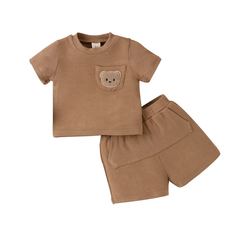 Mini Mode - Söt björndesign - Sommaroutfit