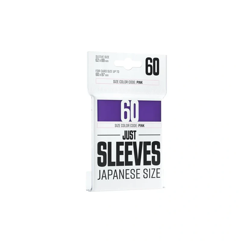 Gamegenic - Just Sleeves - Japanese Size Purple (60 Sleeves)