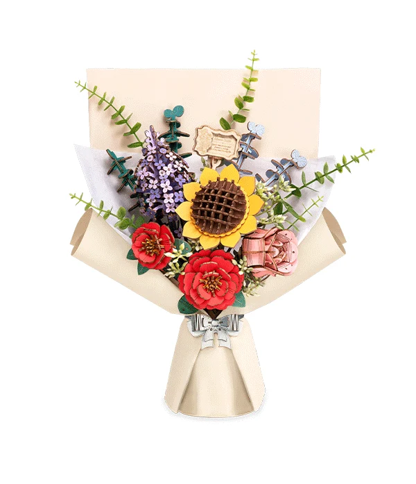 Bouquet - DIY Bookshelf Decoration Kit - Rolife