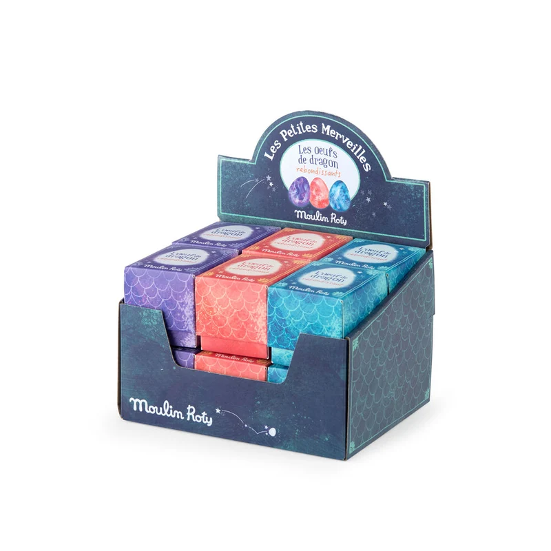 Moulin Roty, Hoppbollar Drakeägg - assorterade