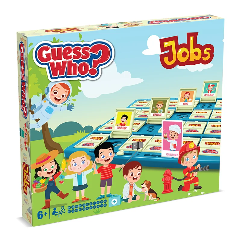 Gissa Vem spel, Jobb