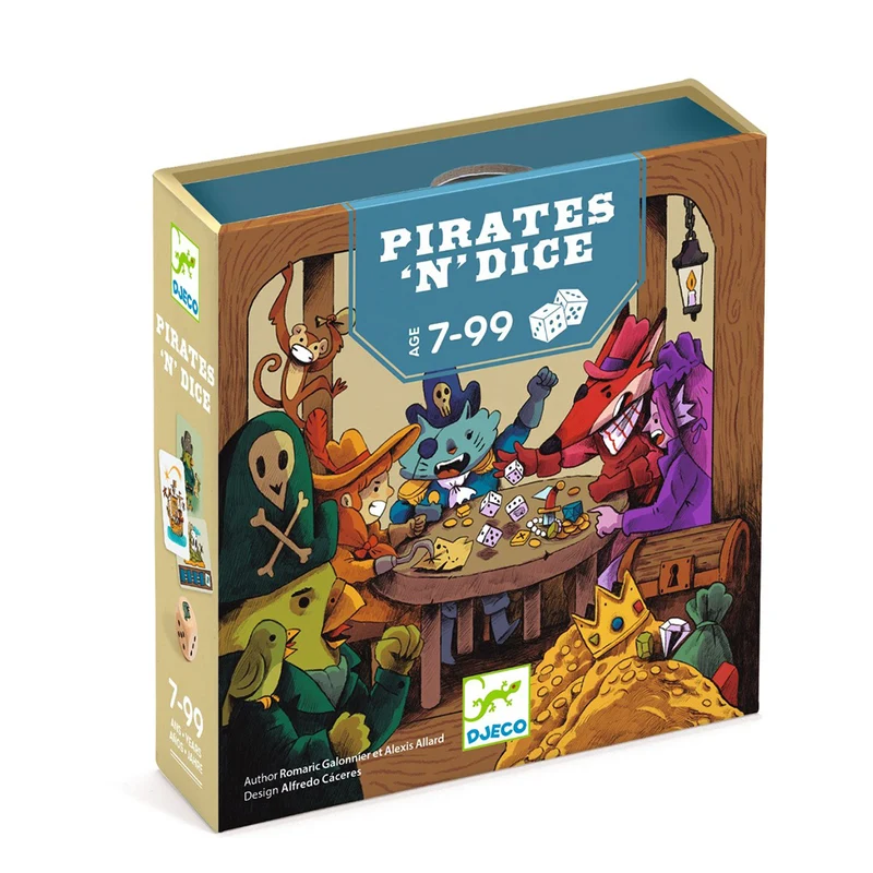 Djeco spel, Terningspil - Pirates 'n' Dice