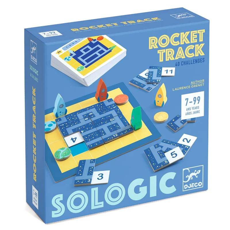 Djeco spel, Spel Sologic – Rocket track