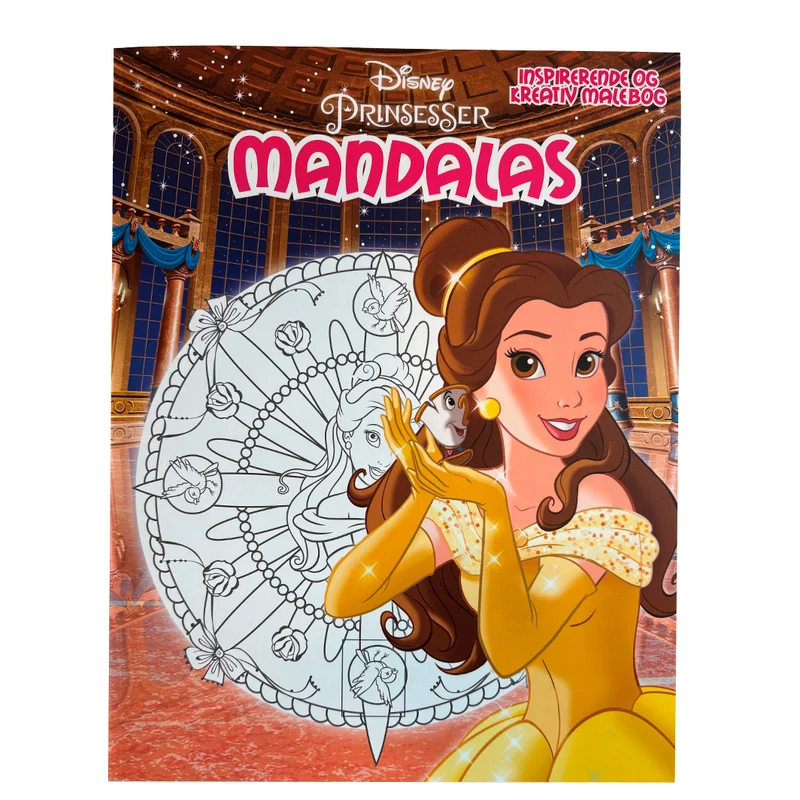 Mandalas Disney Prinsessor, Belle - Mandalas