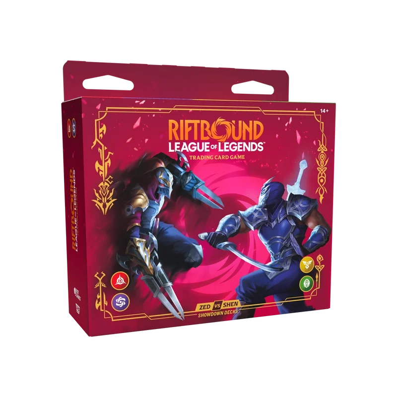 Riftbound: League of Legends TCG - Vendetta Showdown Decks - Zed vs Shen