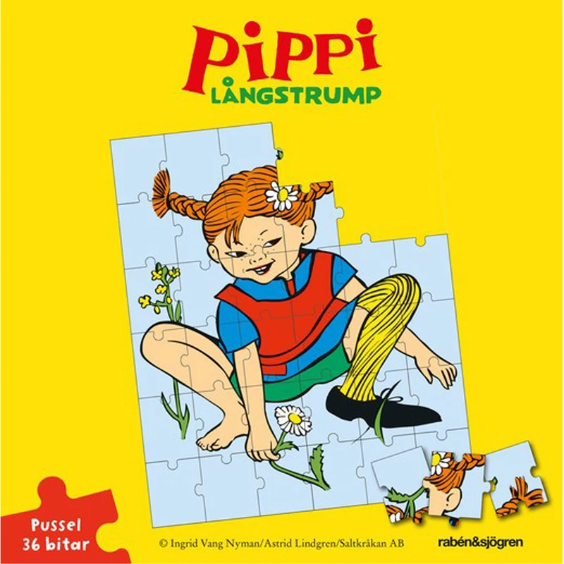 Pippi Långstrump 36 bitar
