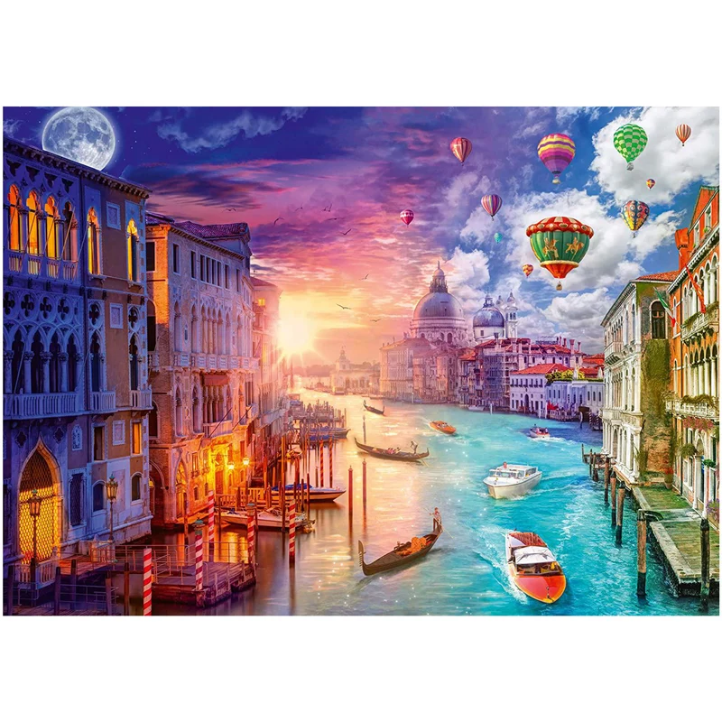 Venedig dag och natt