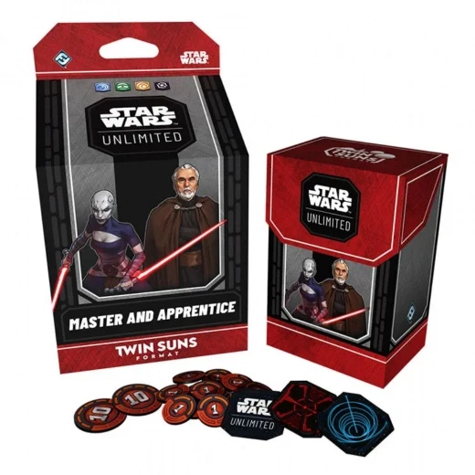 Star Wars Unlimited Twin Suns Deck Master And Apprentice Star Wars