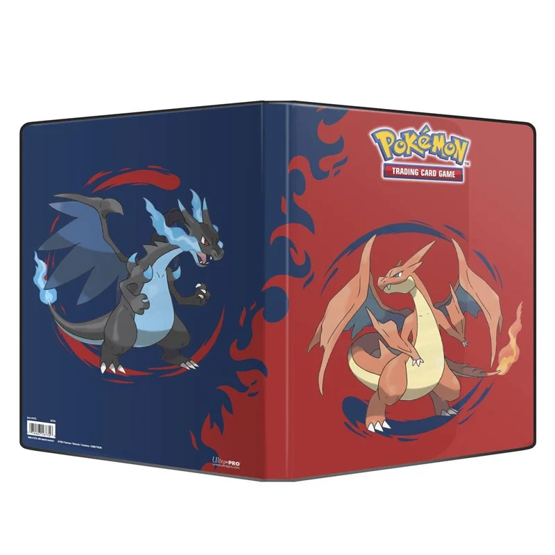 Mega Charizard X And Mega Charizard Y 9 Pocket Portfolio For The Pokemon Trading Ultrapro