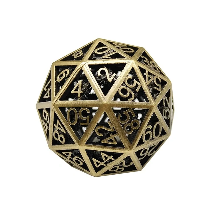 D60 Guld (40mm) Ihålig