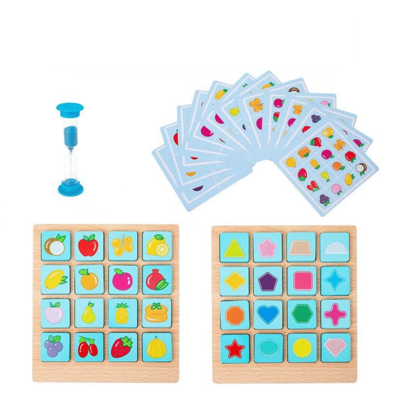 Memory Card Spel - Pusselspel | Braintrainer för små barn