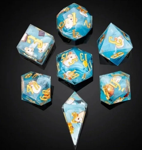 A Role Playing Dice Set - Hamster
