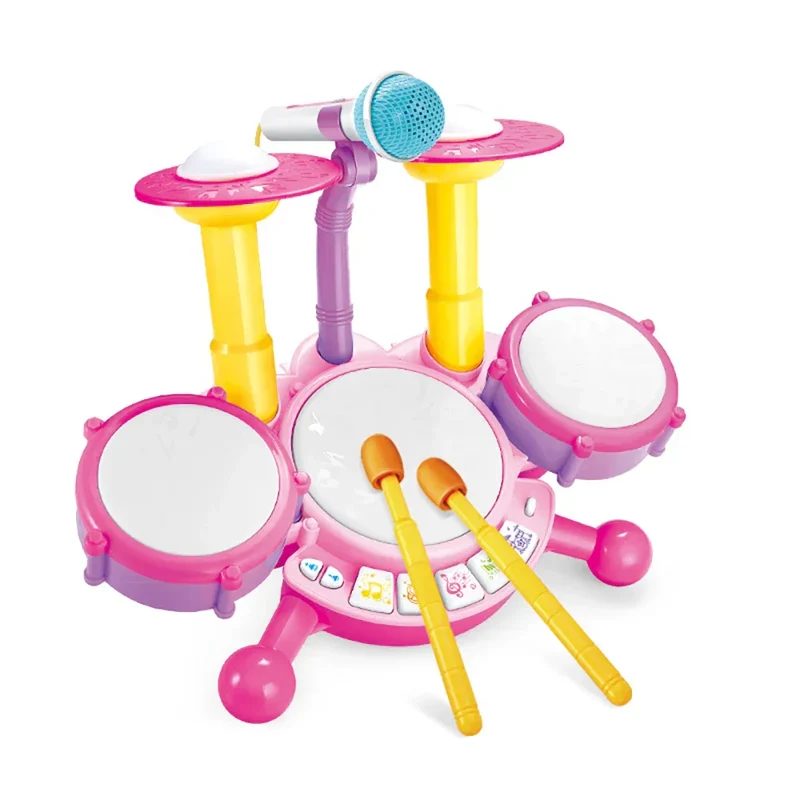 Kids Drumset - Se de små komma igång - Leksakstrumset
