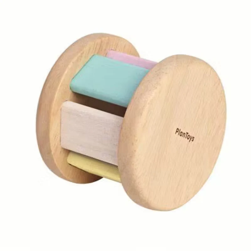 Rullskallra i trä Pastell – PlanToys