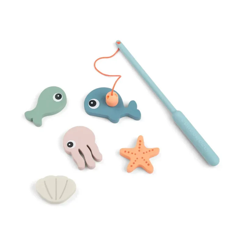 Magnetiskt badfiske Sea Friends Colour Mix – Done by Deer