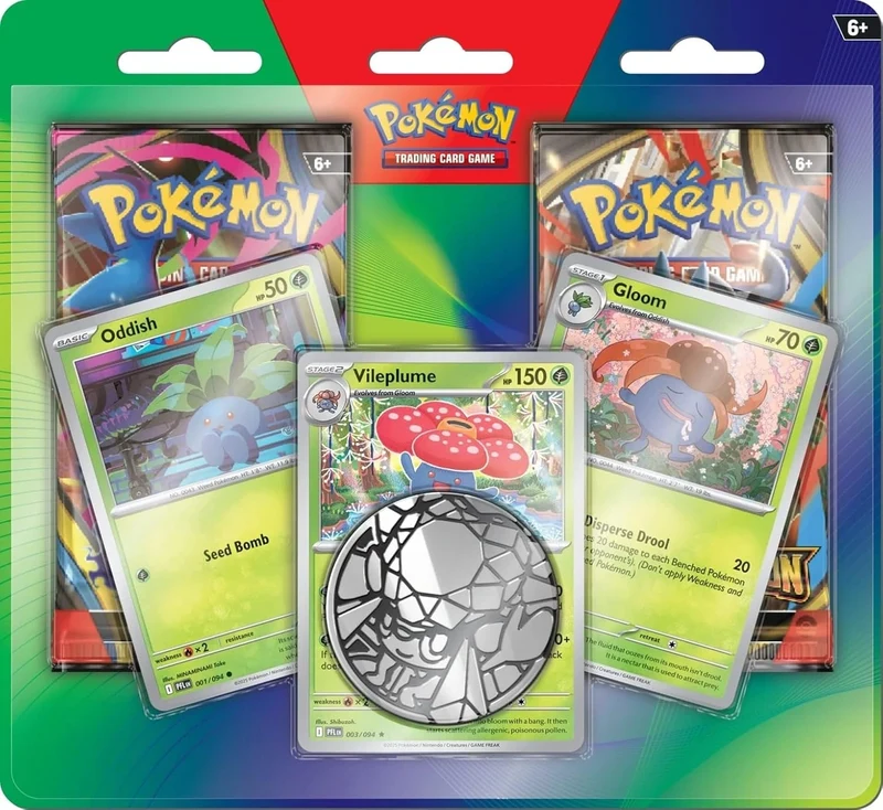 Pokemon Tcg Mega Evolution Enhanced 2 Pack Blister Vileplume Pokemon