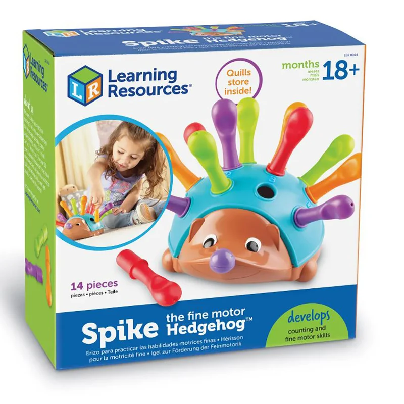 Learning Resources Styrk din finmotorik - Aktivitetsset m. igelkott