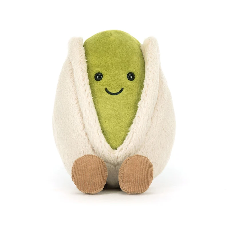 Jellycat gosedjur, Amuseables Food, Horatio pistagenöt - 14 cm