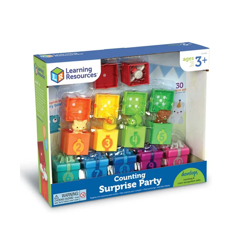 Lär dig räkna - Aktivitetssats - Surprise Party