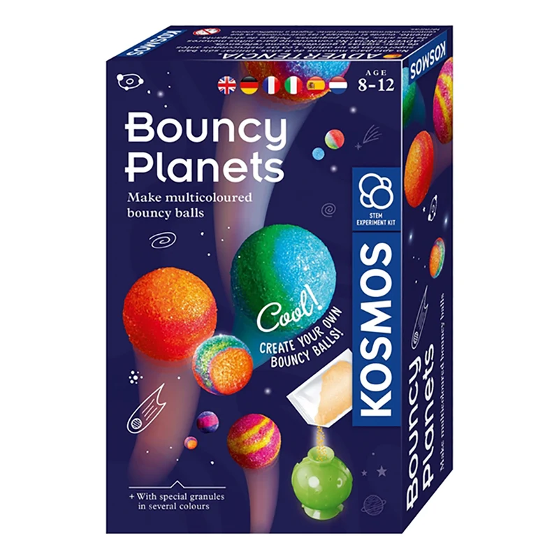 Kosmos experimentset, Skapa studsbollar som ser ut som planeter
