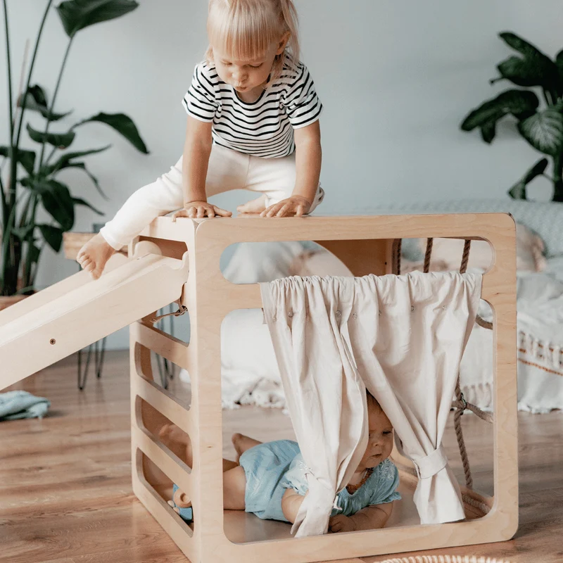 CUBITRI® klätterkub i trä – lek & motorik