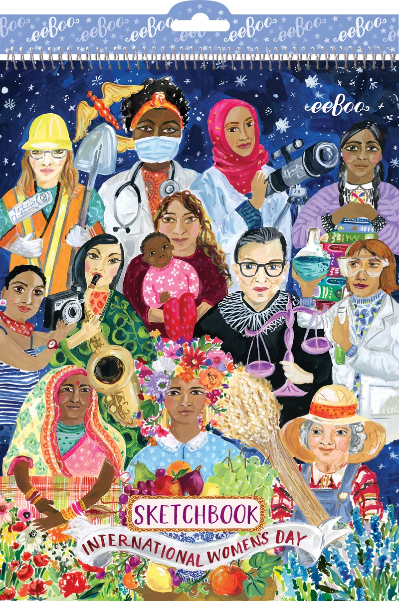 eeBoo Skissblock – International Women's Day