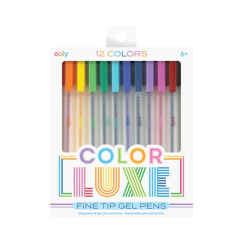 OOLY Gelpennor 12 st – Color Luxe
