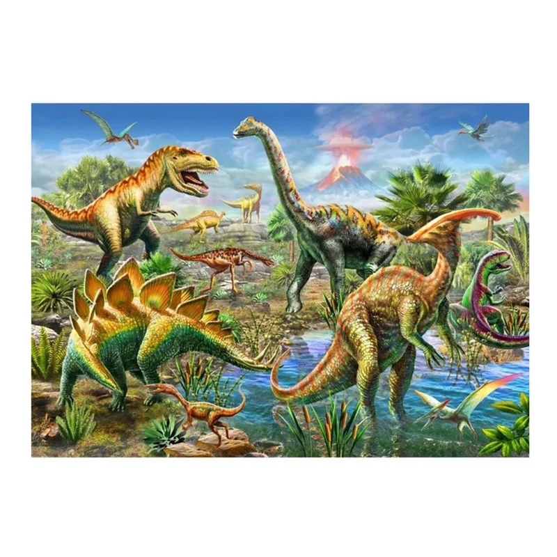 Educa pussel, Jurassic playground - 500 bitar