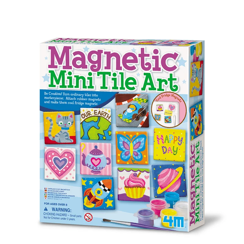 4M Magnetisk mini kakelkonst, Kakelkonst kit