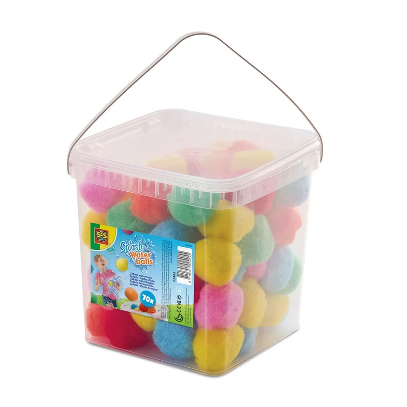SES Creative - Splashbollar för vattenlek, 70 st